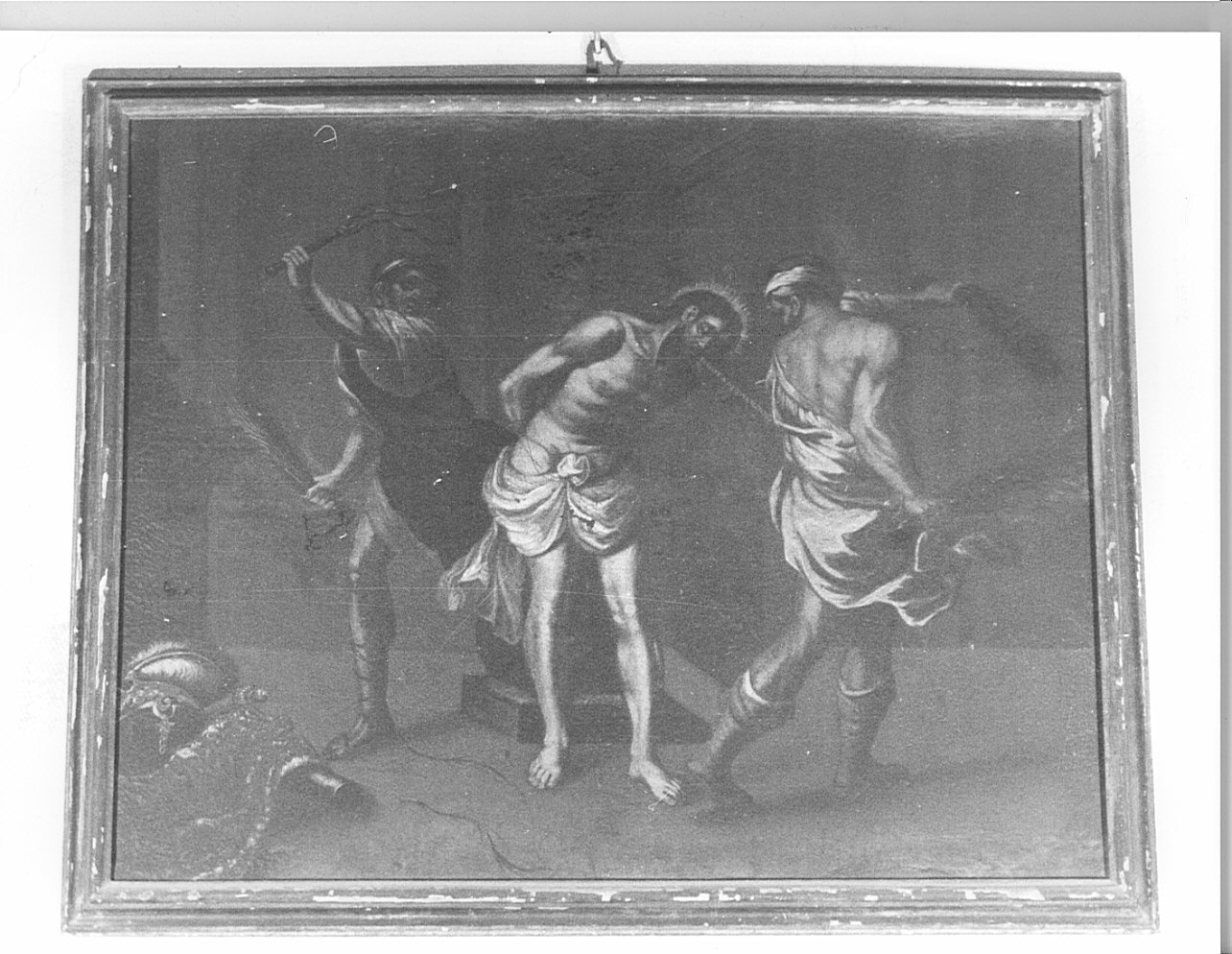 flagellazione di Cristo (dipinto) - ambito lombardo (sec. XVIII)