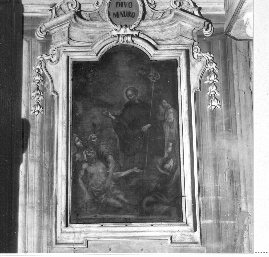 mostra architettonica d'altare - bottega lombarda (sec. XVIII)