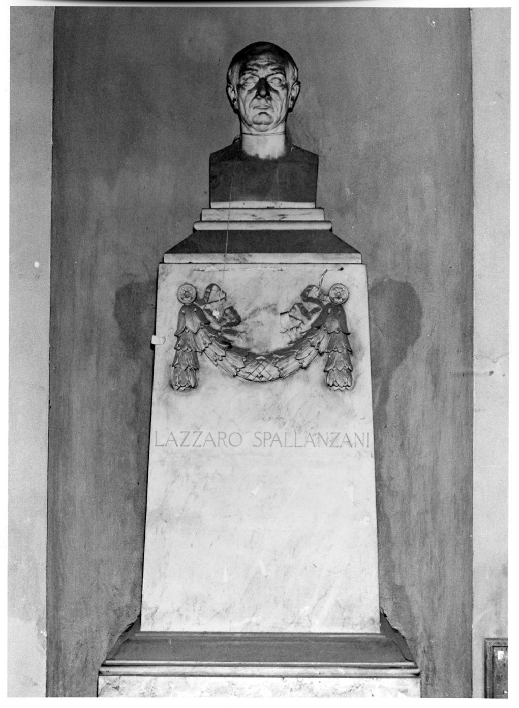 monumento a Lazzaro Spallanzani (monumento commemorativo, opera isolata) - ambito italiano (sec. XX)