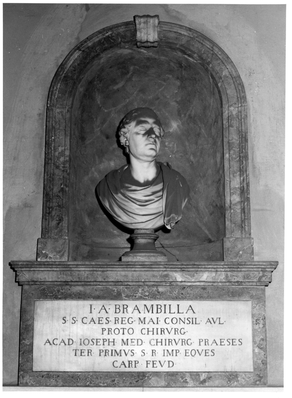 monumento ad Alessandro Brambilla (monumento commemorativo, opera isolata) - ambito italiano (inizio sec. XIX)