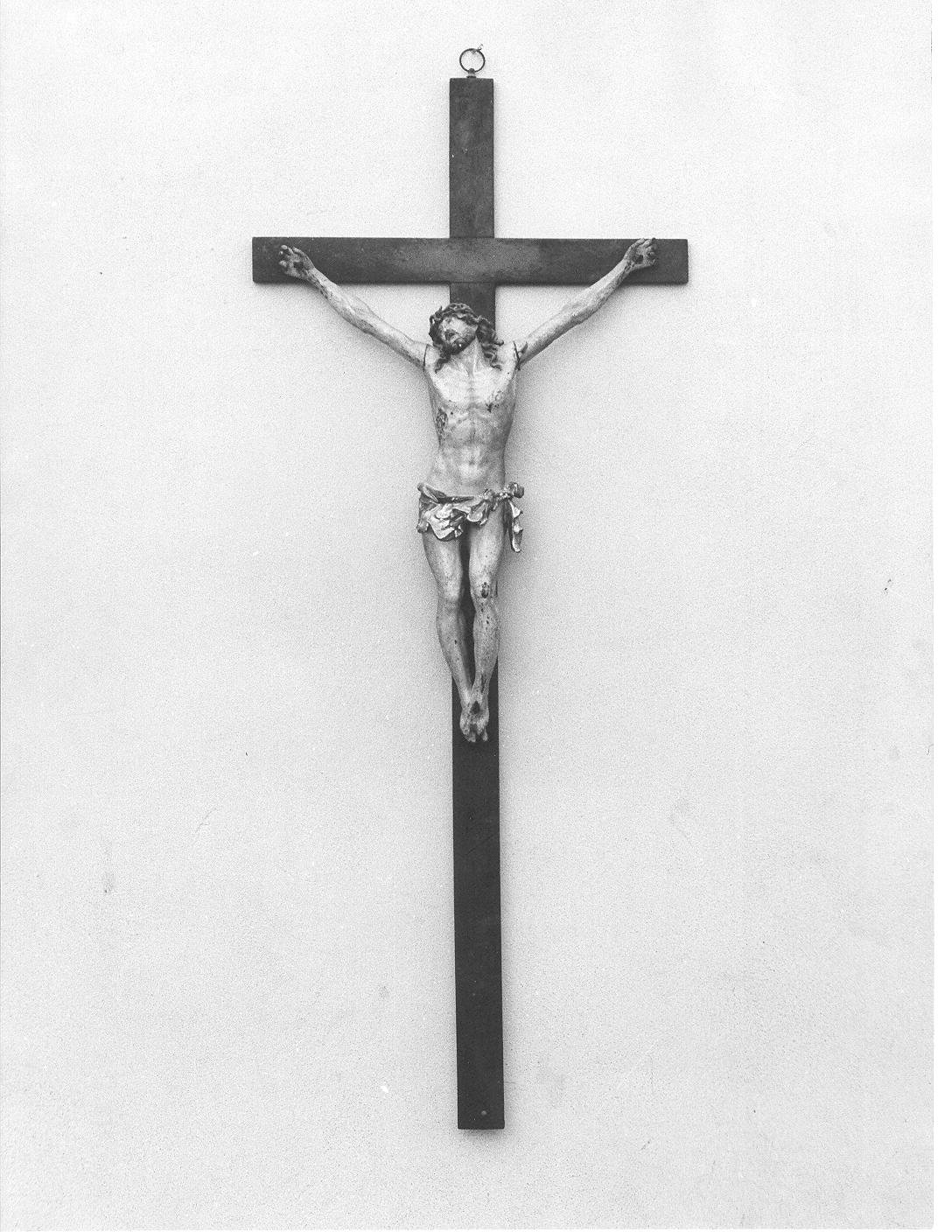 Cristo crocifisso (crocifisso, opera isolata) - bottega lombarda (sec. XVIII)