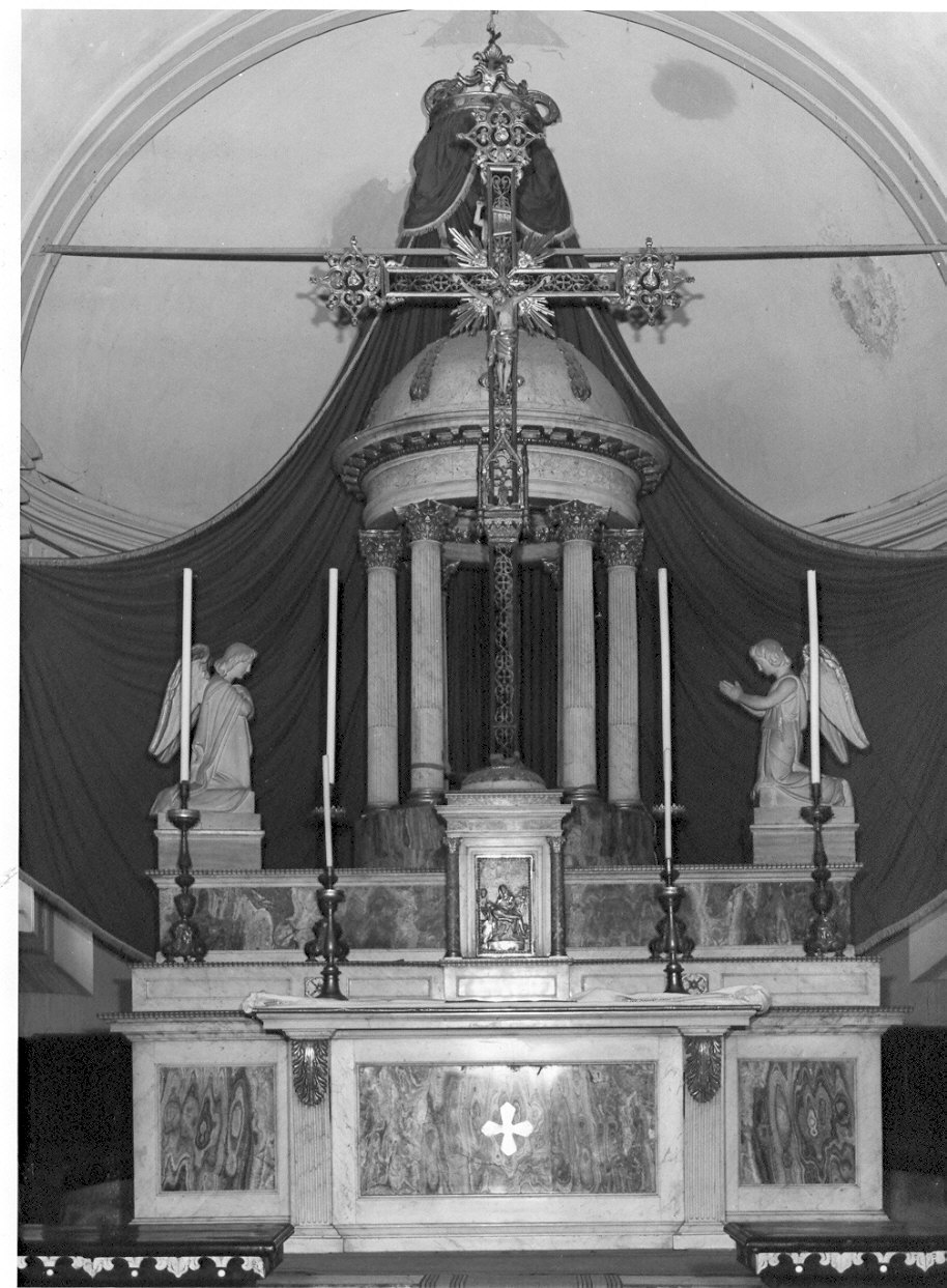 altare maggiore, opera isolata - ambito lombardo (sec. XIX)