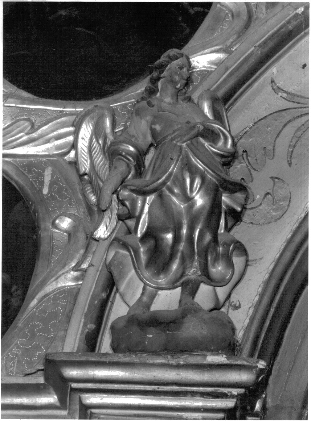 San Gabriele Arcangelo (statua, complesso decorativo) - bottega lombarda (sec. XVII)