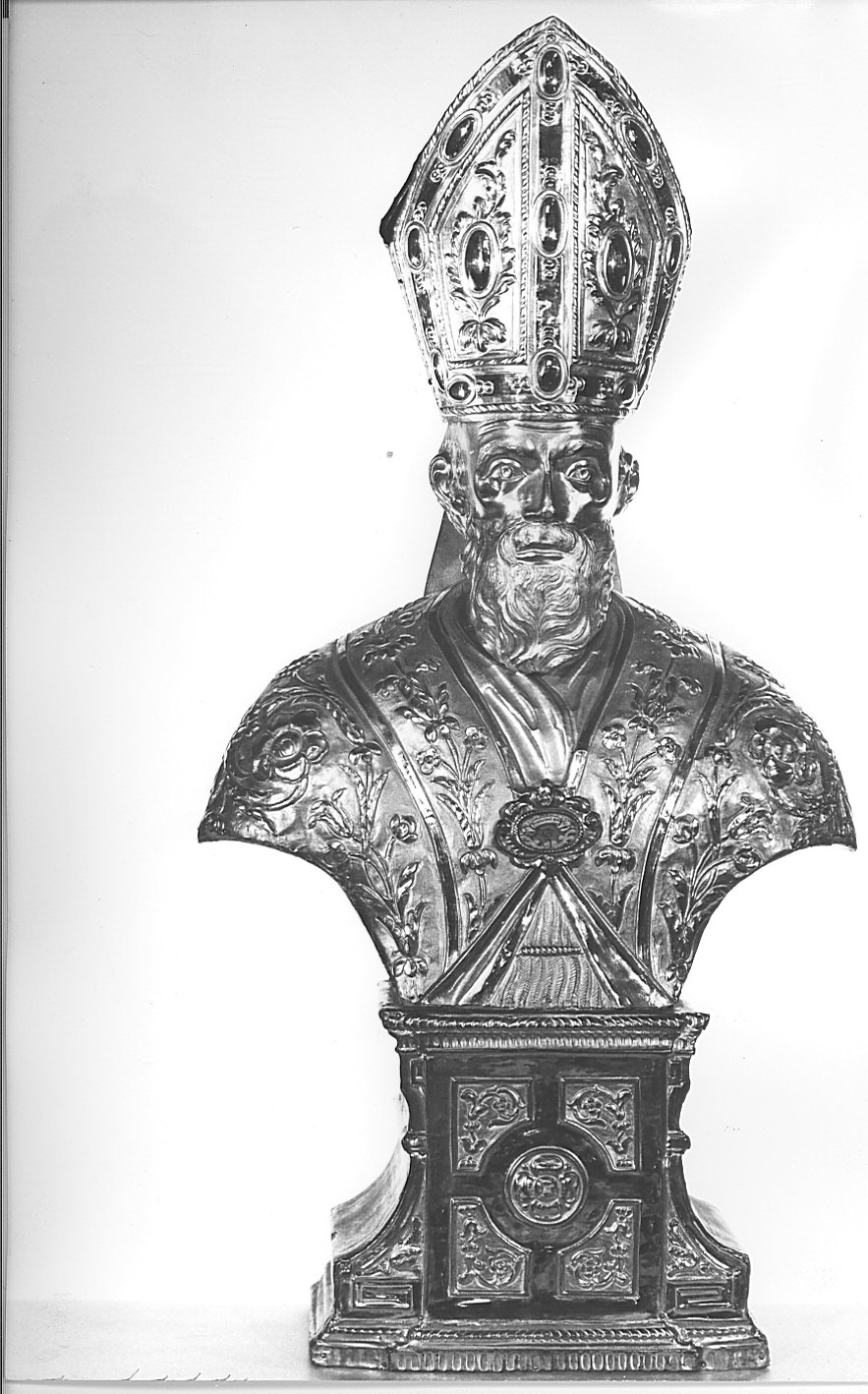 San Francesco Sauli (reliquiario - a busto, elemento d'insieme) - bottega lombarda (prima metà sec. XIX)