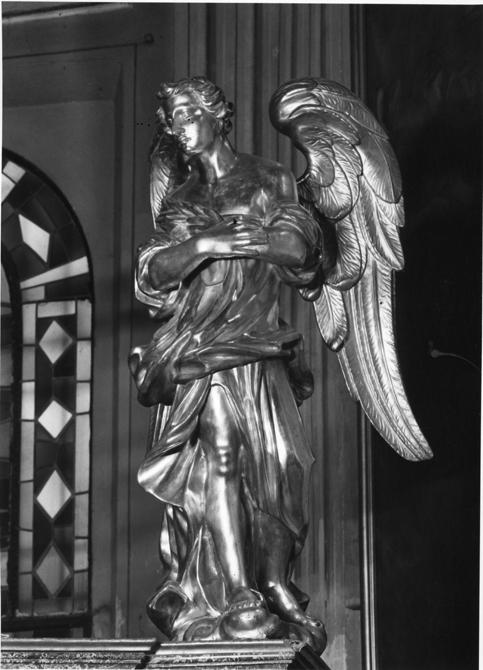 angeli (statua, coppia) - ambito italiano (inizio sec. XX)