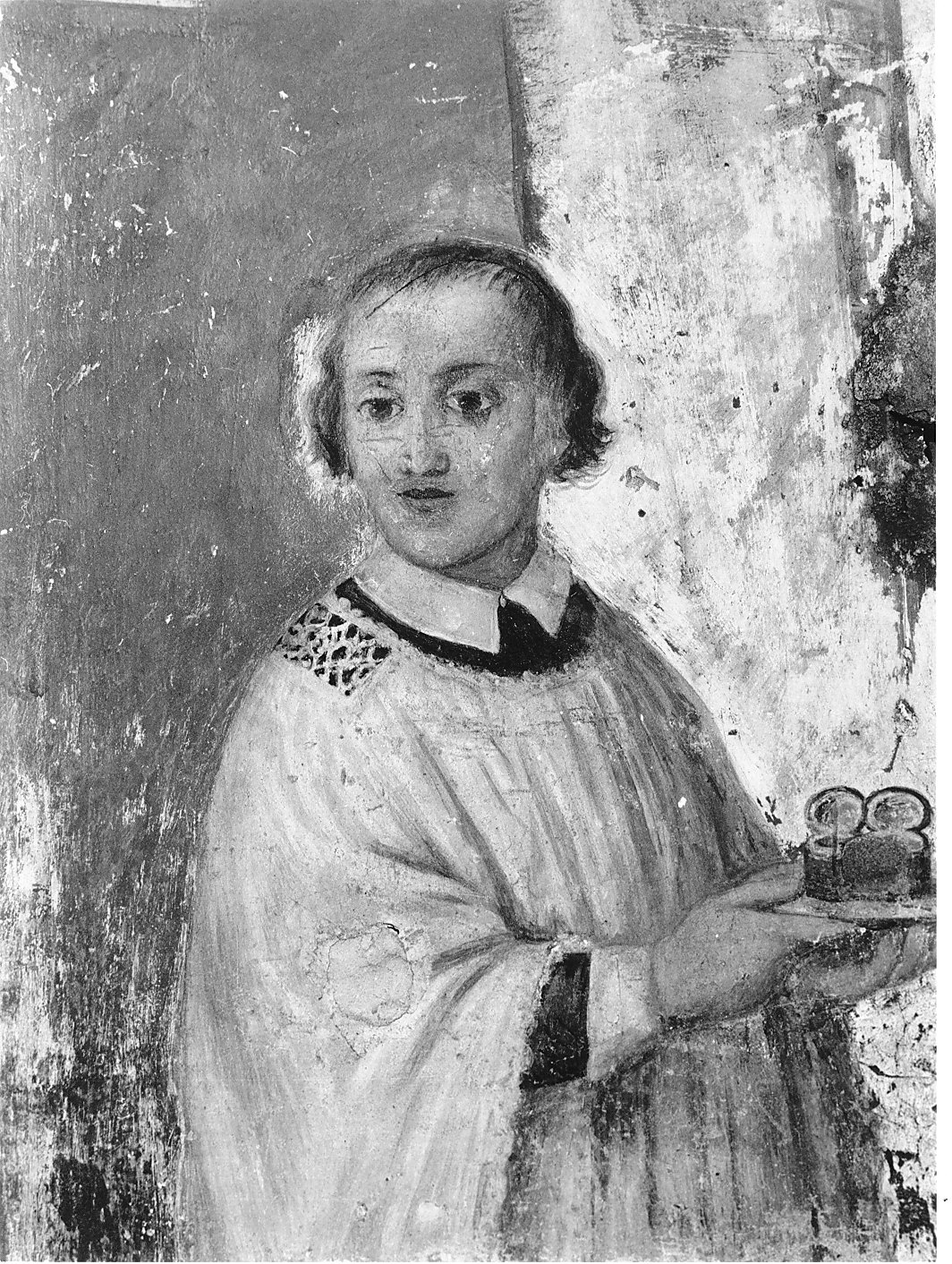 Ritratto di don Ippolito Bascapè (dipinto, opera isolata) - ambito lombardo (fine sec. XVII)