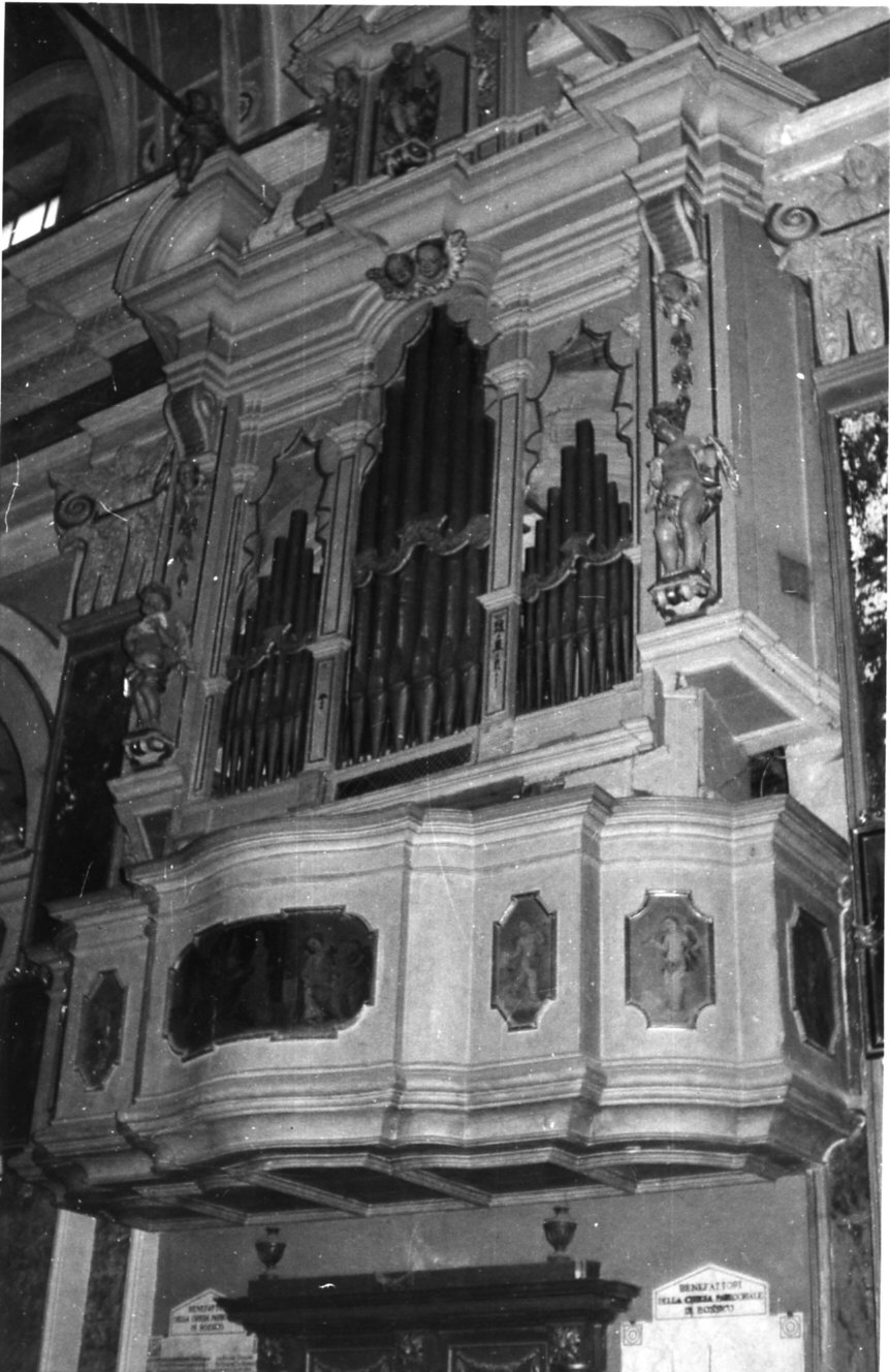 cassa d'organo, coppia - bottega lombarda (sec. XVIII)