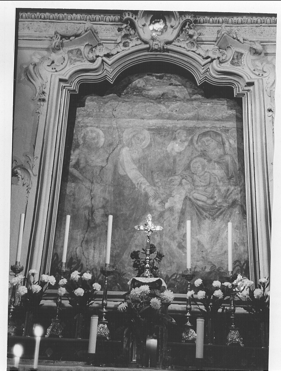 Madonna con Bambino e Santi (dipinto, opera isolata) - ambito lombardo (seconda metà sec. XV)
