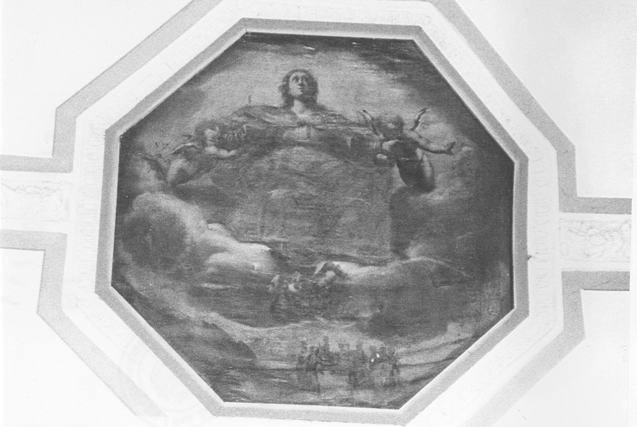assunzione della Madonna (dipinto, opera isolata) - ambito lombardo (seconda metà sec. XVII)