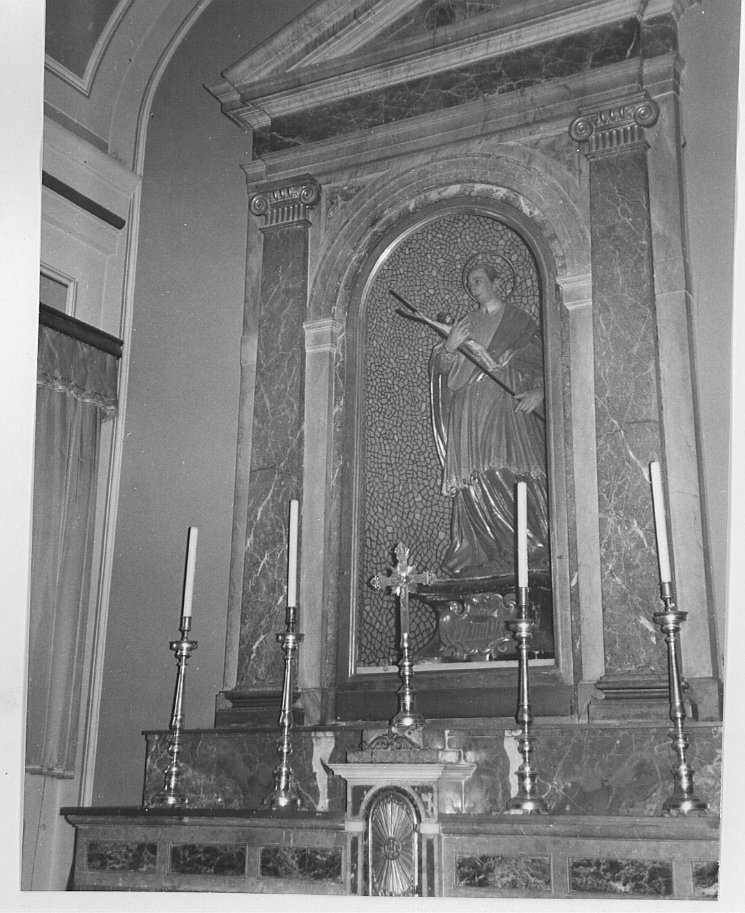 San Carlo Borromeo (statua, opera isolata) - bottega lombarda (metà sec. XVIII)