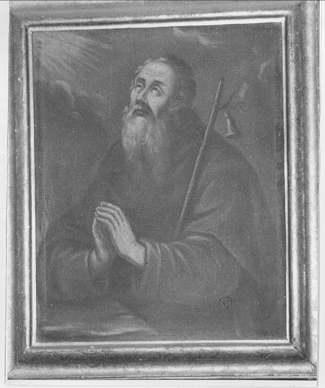 Sant'Antonio Abate (dipinto, opera isolata) - ambito lombardo (metà sec. XVII)
