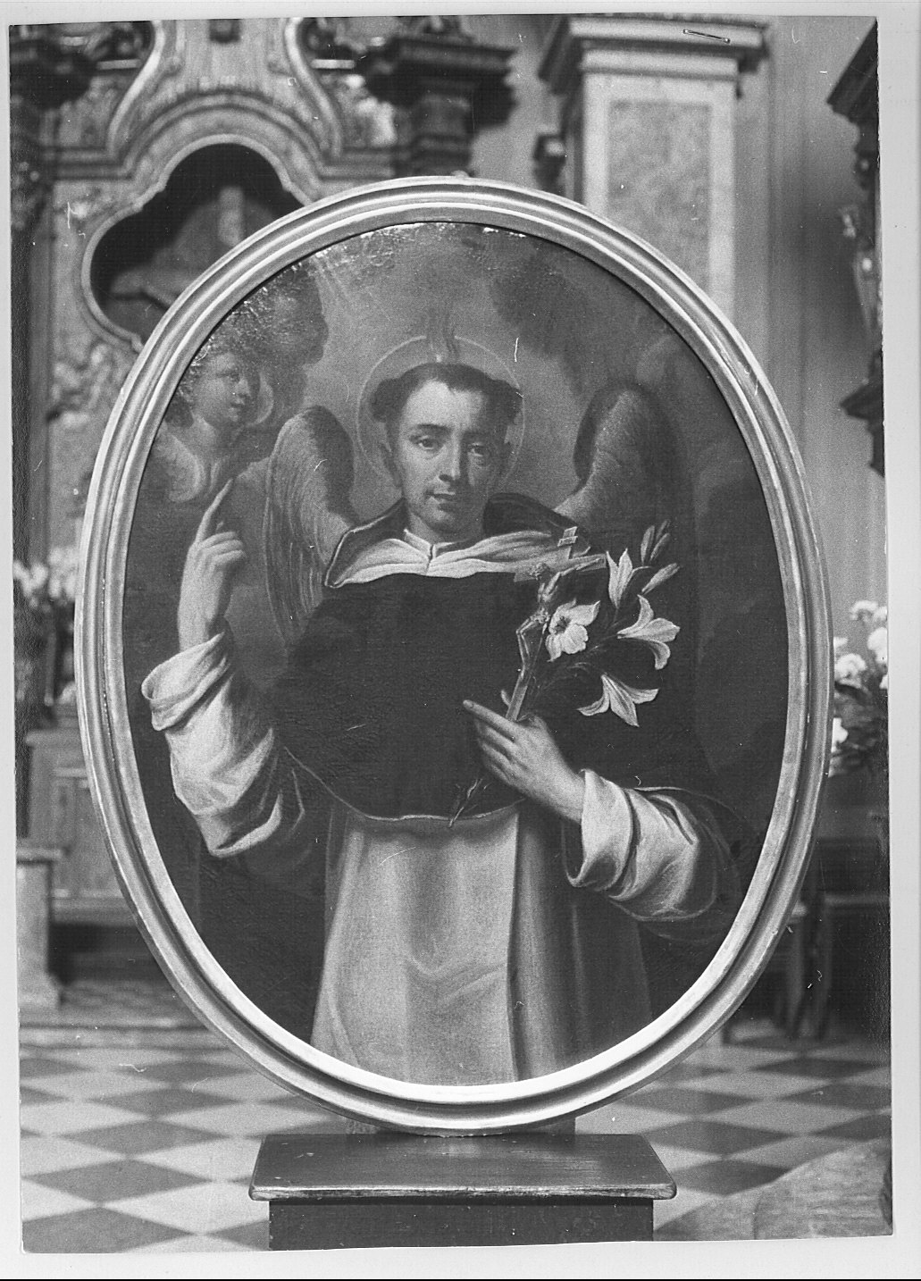 Santo Domenicano (dipinto, opera isolata) - ambito lombardo (sec. XVIII)