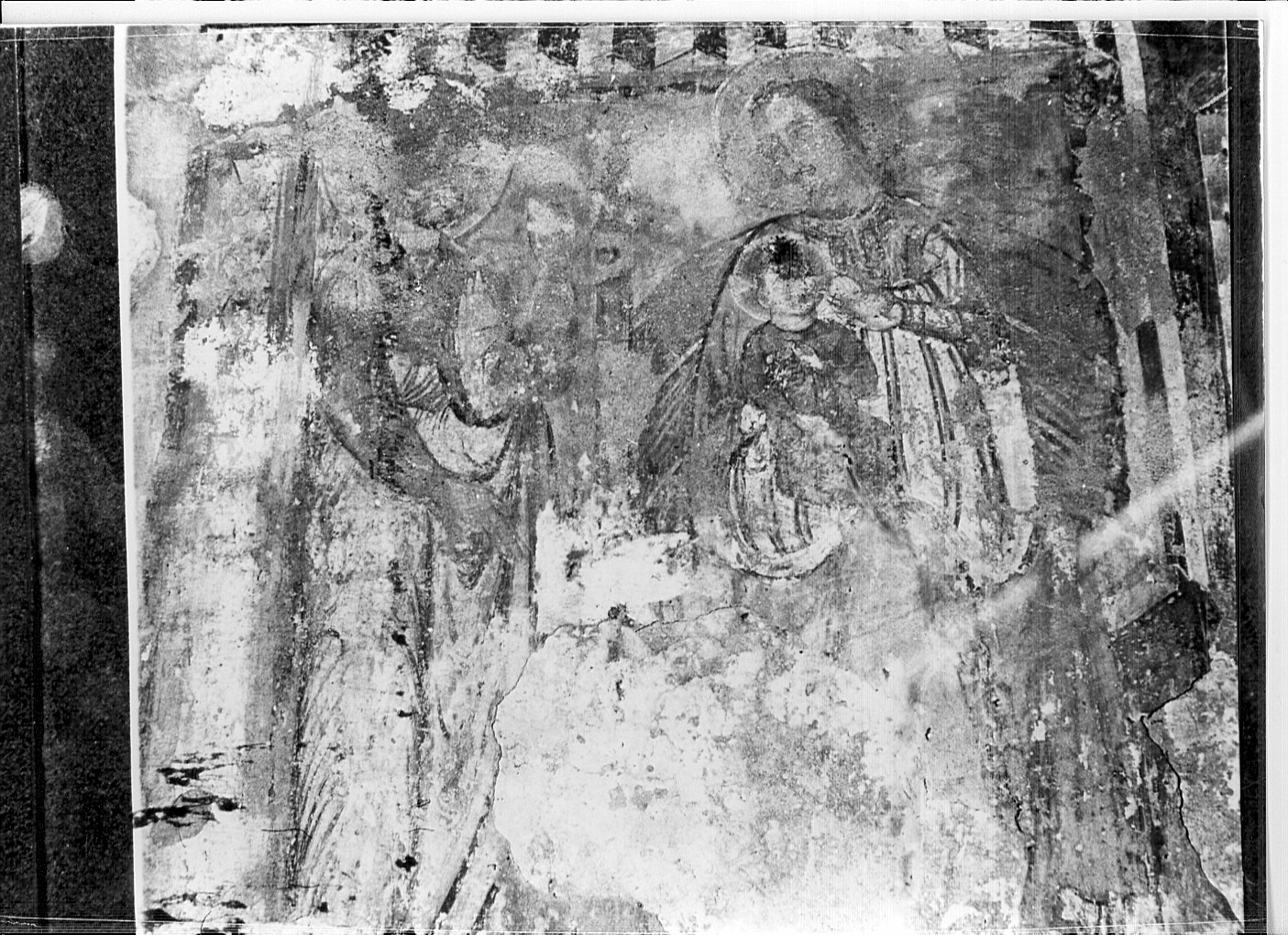dipinto murale - ambito lombardo (sec. XIV, sec. XV)