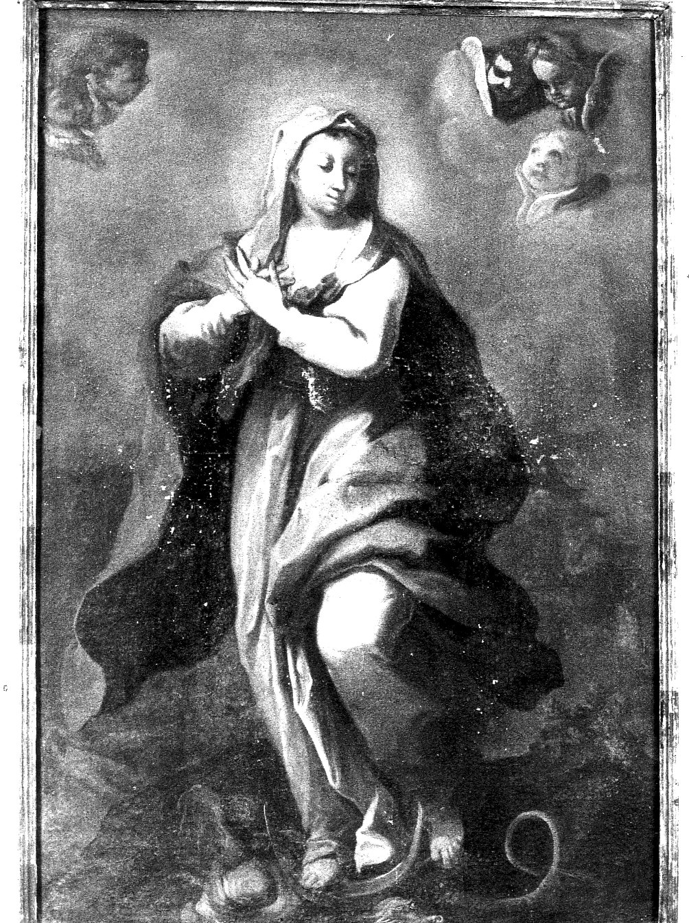 Immacolata Concezione (dipinto, opera isolata) - ambito lombardo (sec. XVIII)