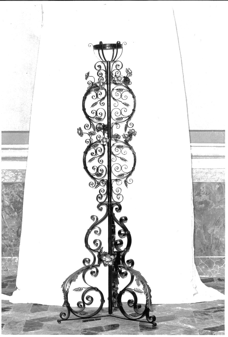 candelabro, coppia - bottega lombarda (sec. XVIII)