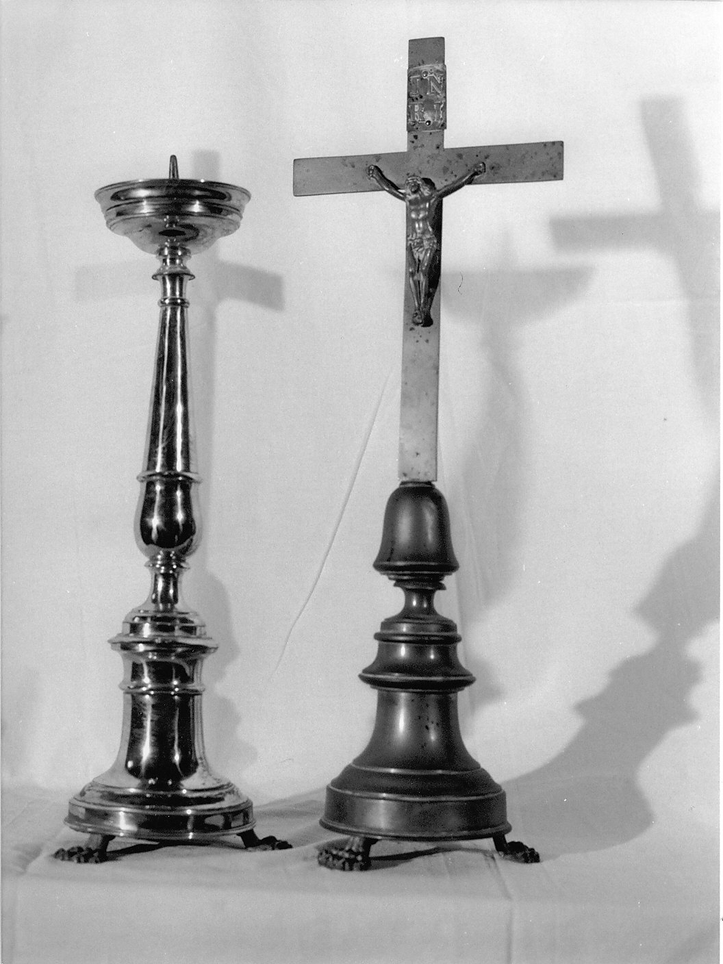 servizio d'altare, insieme - bottega dell'Italia settentrionale (ultimo quarto sec. XIX)