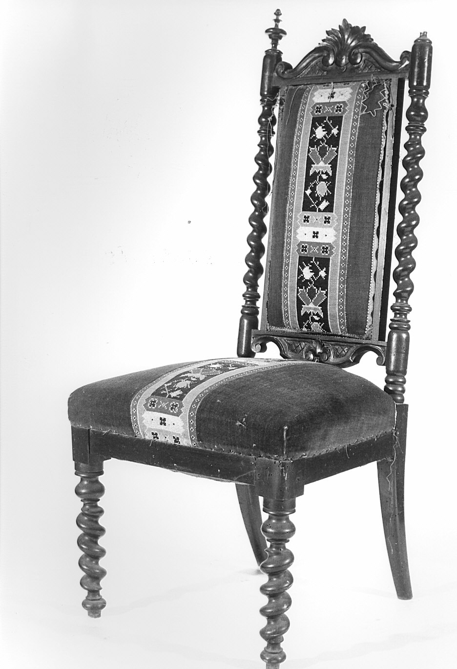 sedia - bottega inglese (sec. XIX)