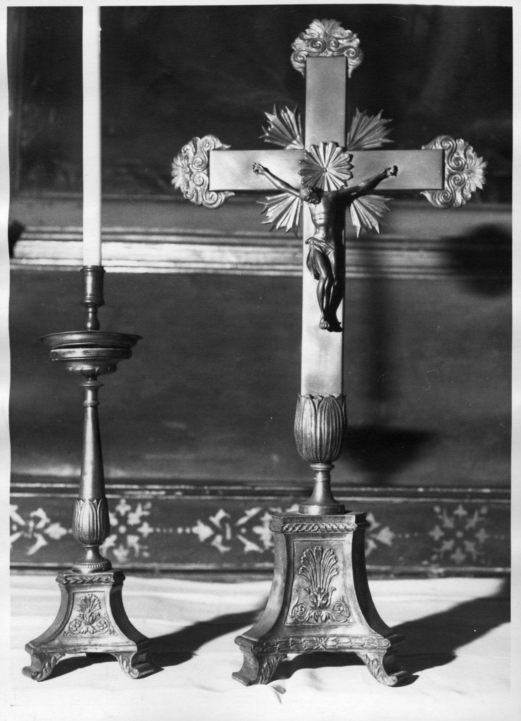 servizio d'altare, insieme - bottega italiana (sec. XIX)