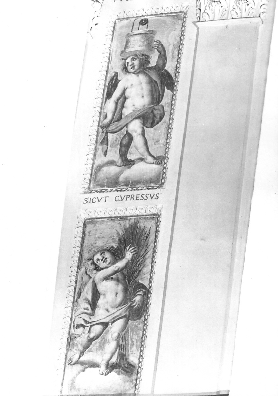 putti (dipinto, ciclo) di Della Rovere Giovanni Mauro detto Fiamminghino (attribuito) (sec. XVII)