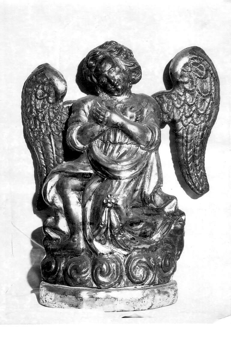 angeli (statua, pendant) - bottega lombarda (sec. XVIII)