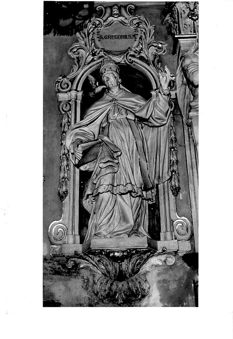 San Gregorio (statua, opera isolata) - bottega lombarda (sec. XVII)