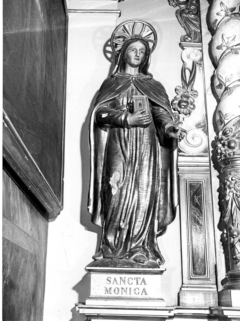 Santa Monica (statua, pendant) - ambito lombardo (sec. XIX)