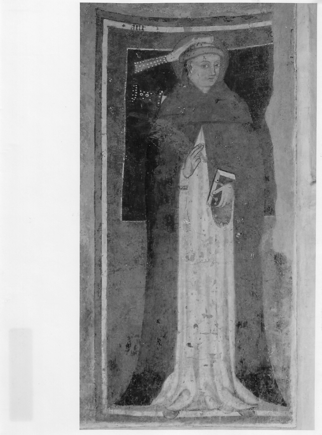 Sant'Alberto (dipinto, elemento d'insieme) - ambito lombardo-piemontese (prima metà sec. XVI)