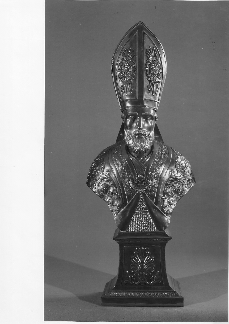 Sant'Eugenio (reliquiario - a busto, opera isolata) - bottega lombarda (sec. XVIII)