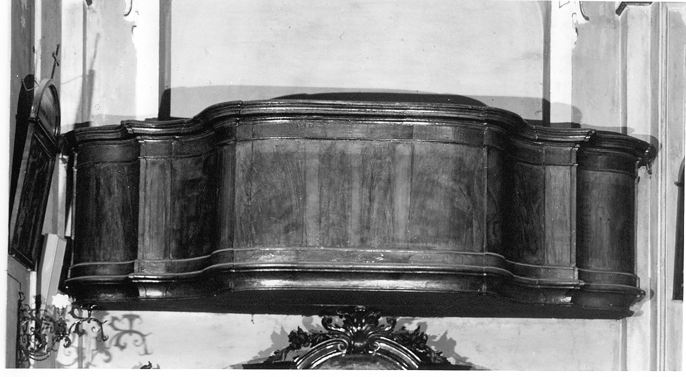 balconata, opera isolata - bottega lombarda (fine/inizio secc. XVIII/ XIX)