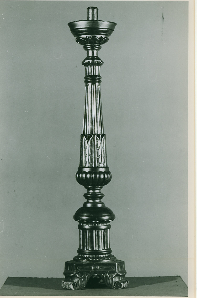 candelabro, serie - bottega lombarda (sec. XIX)