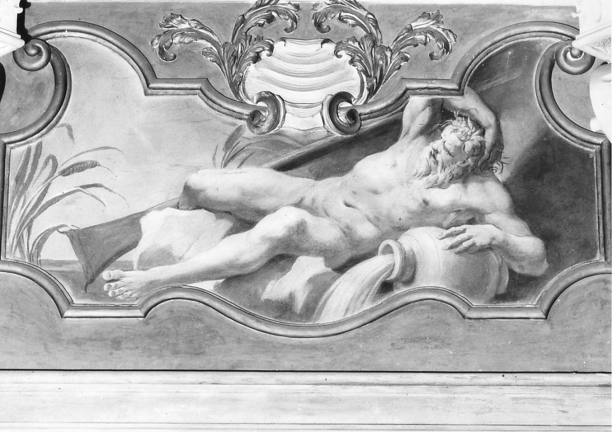 Satiro (dipinto, elemento d'insieme) di Borroni Giovan Angelo (e aiuti) (sec. XVIII)