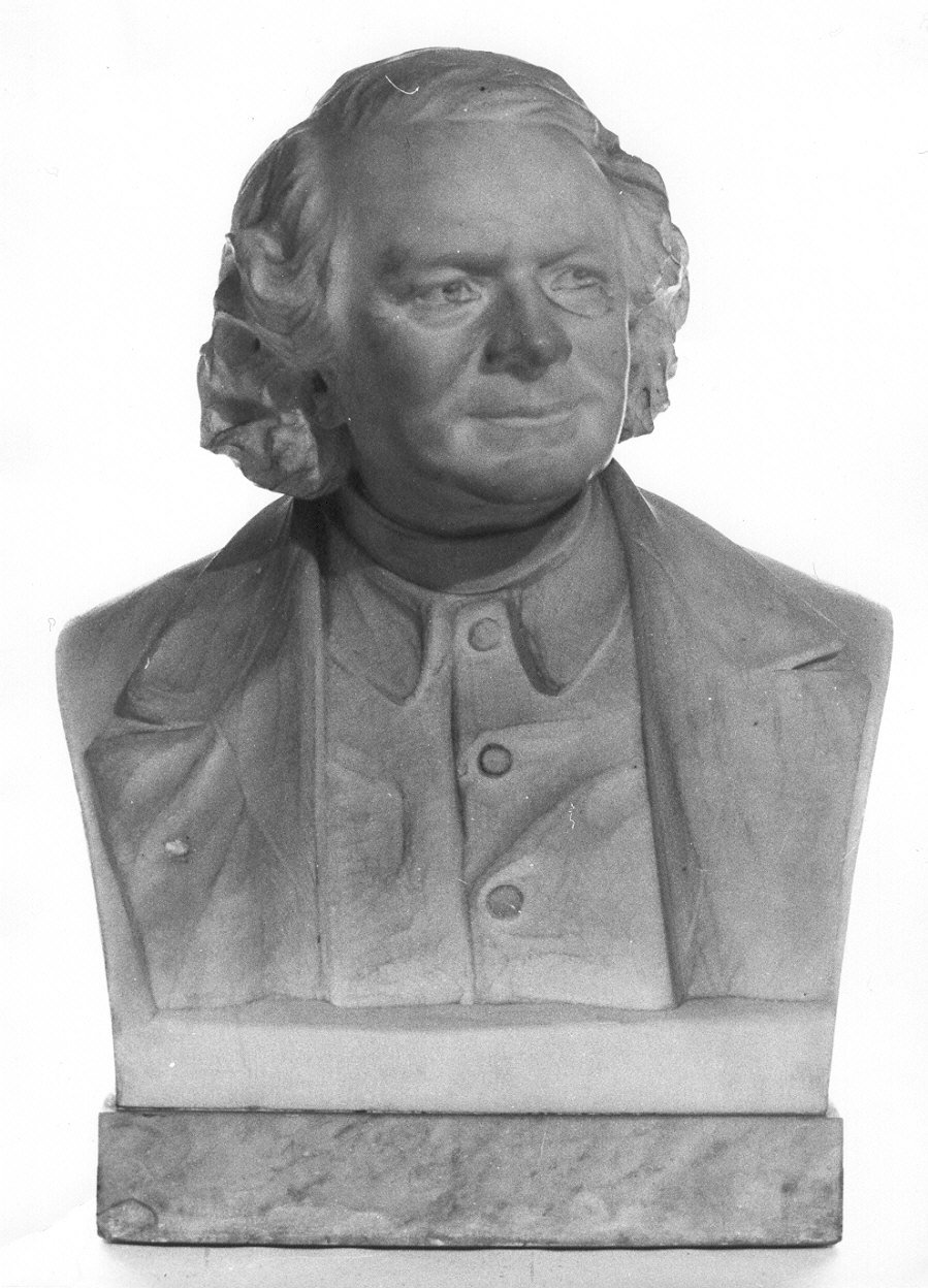 Antonio Stoppani (busto, opera isolata) di Branca Giulio (attribuito) (sec. XIX)