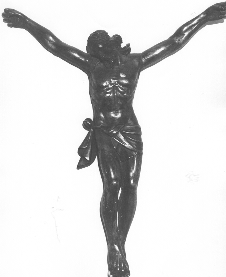 Cristo crocifisso (crocifisso, opera isolata) - ambito lombardo (sec. XIX)