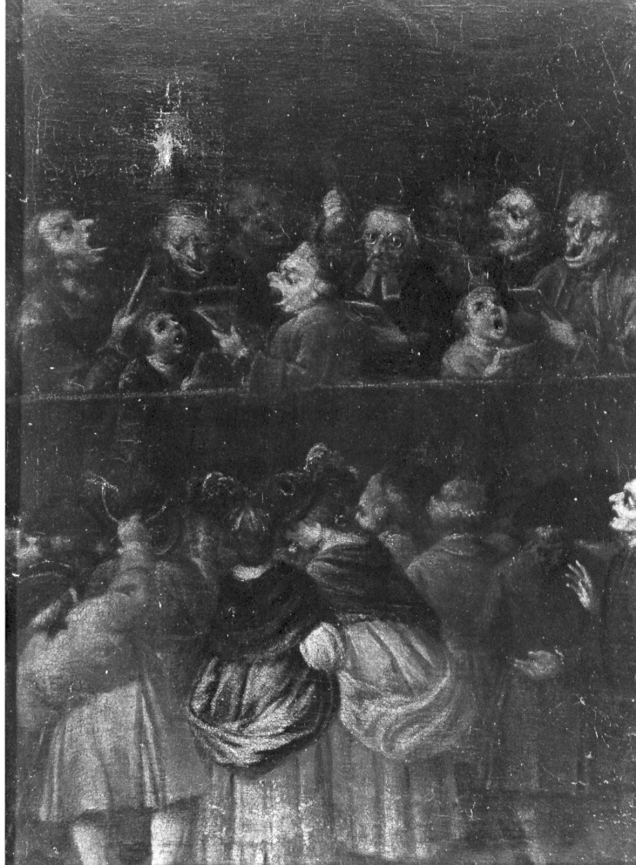 festa popolare (dipinto, opera isolata) - ambito lombardo (sec. XVIII)