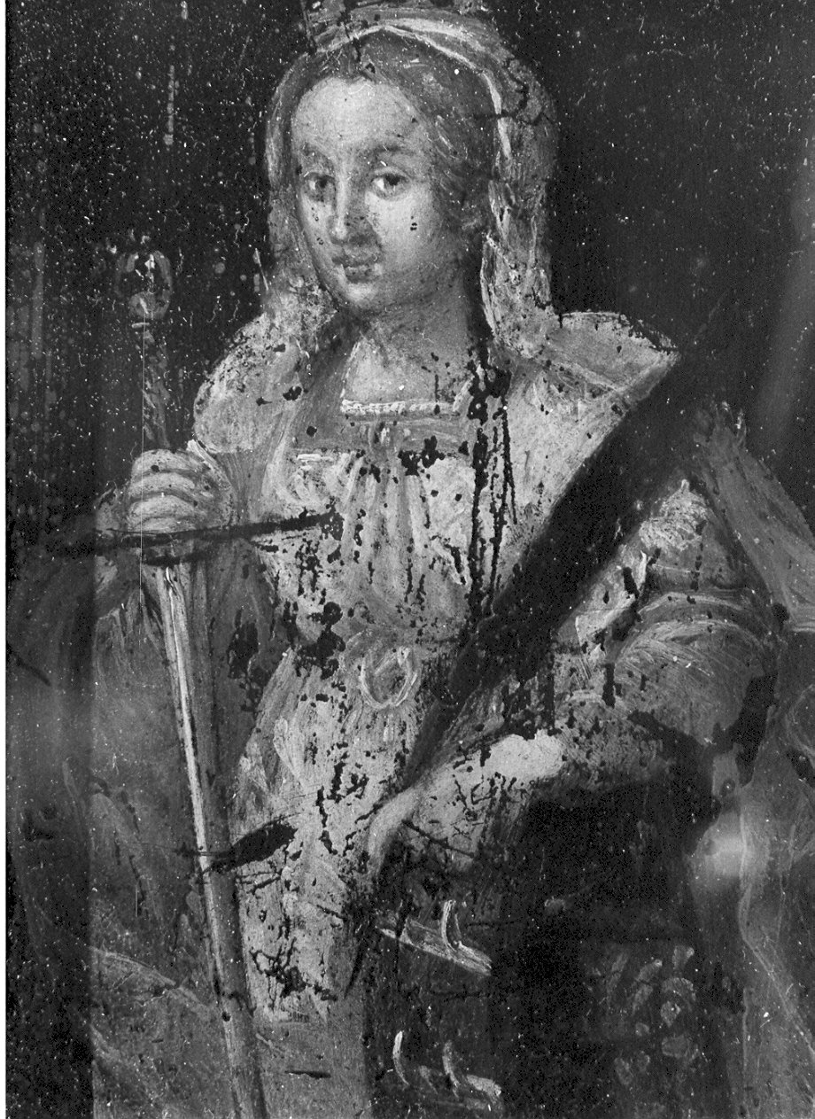 Santa Caterina d'Alessandria (dipinto, opera isolata) - ambito lombardo (sec. XVII)