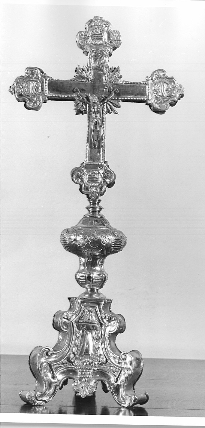 croce d'altare - bottega lombarda (sec. XVIII)