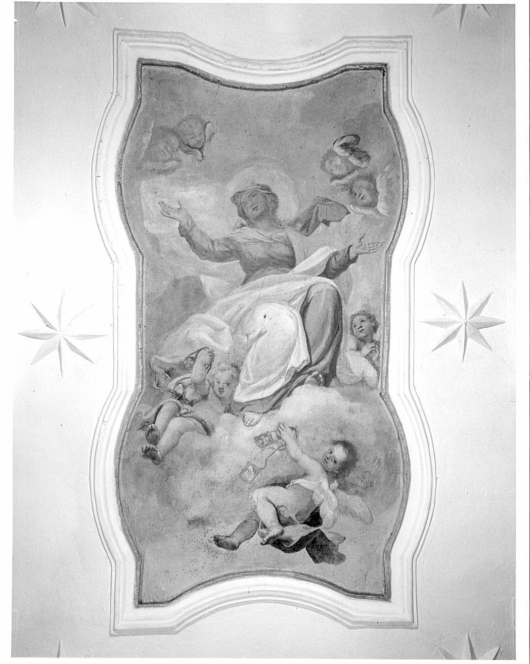 assunzione della Madonna (dipinto murale) - bottega lombarda (sec. XVIII)
