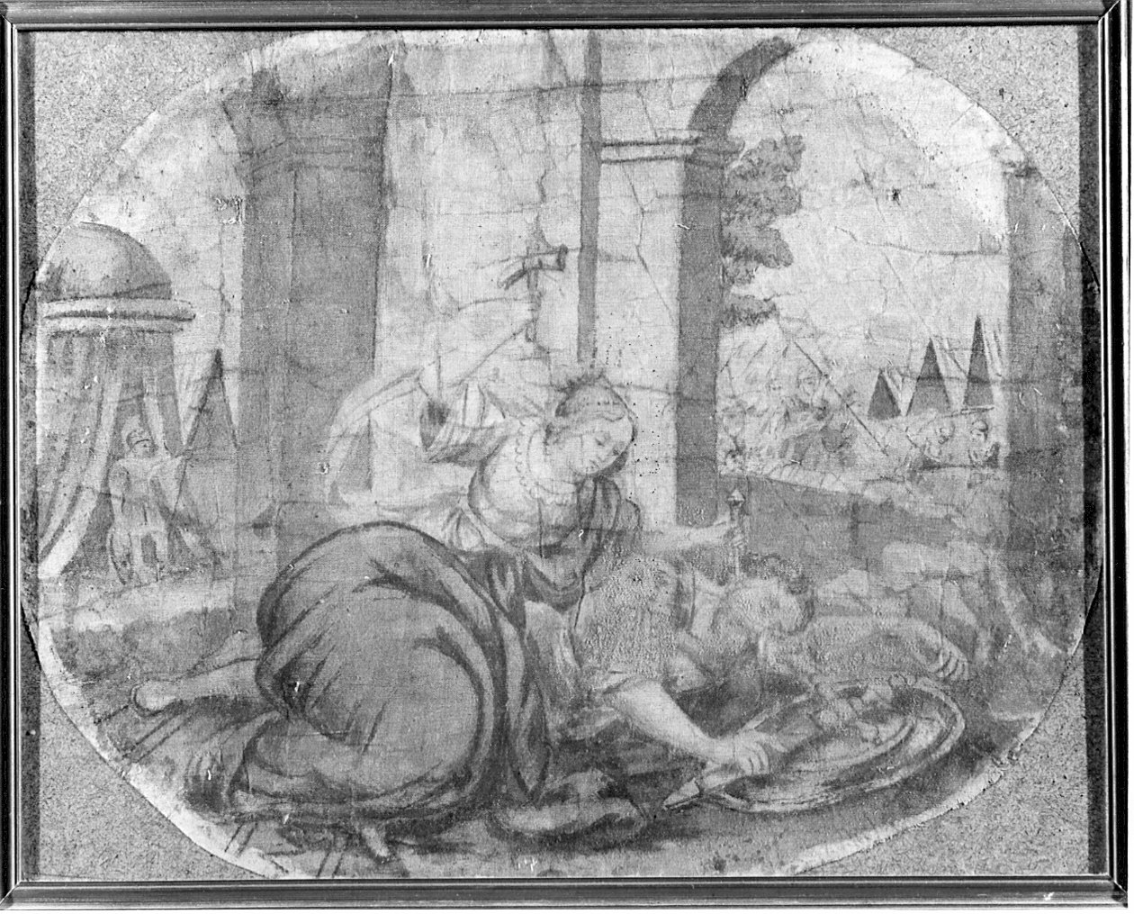 Giaele uccide Sisara (dipinto) - ambito lombardo (seconda metà sec. XVII)