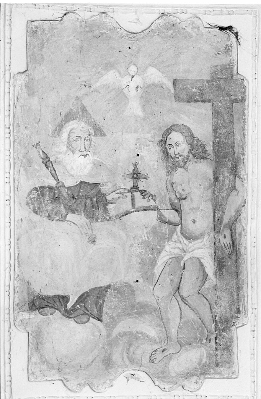 Trinità (dipinto, elemento d'insieme) - ambito pavese (secc. XVII/ XVIII)