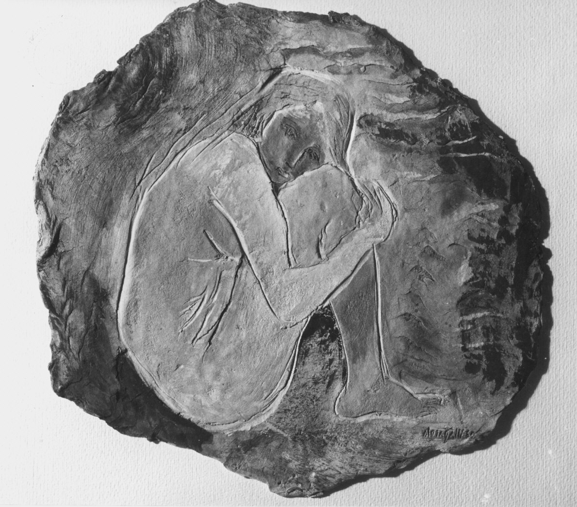 figura femminile (dipinto) - ambito lombardo (sec. XX)