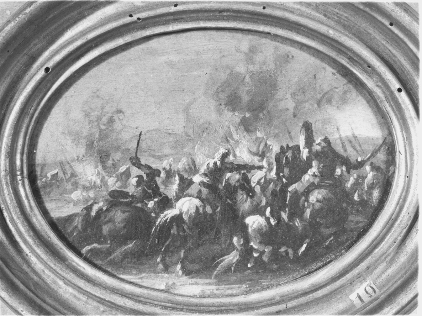 battaglia (dipinto) - ambito Italia centrale (?) (sec. XVII)