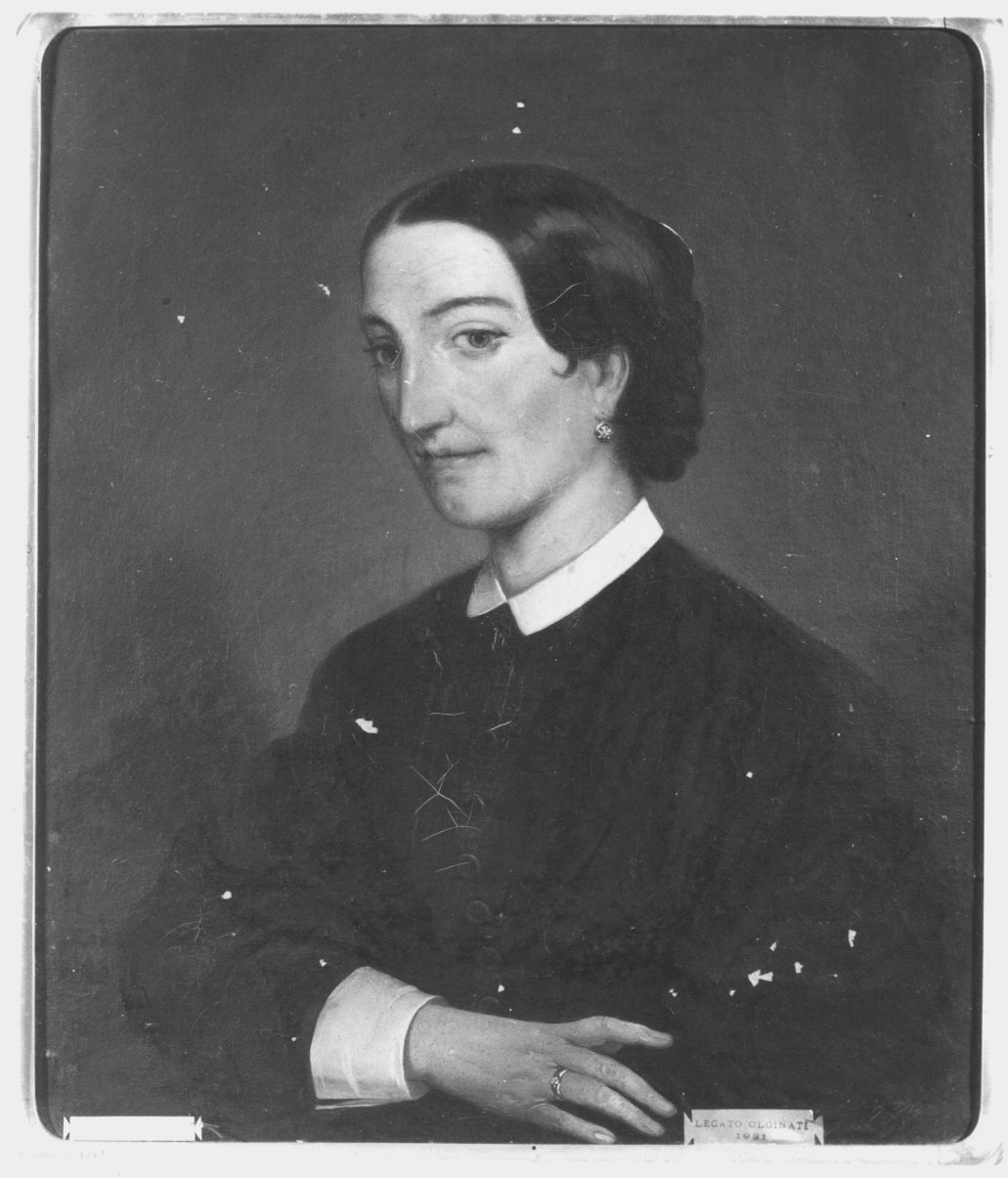 ritratto di Anna Olginati (dipinto) - ambito lombardo (sec. XIX)