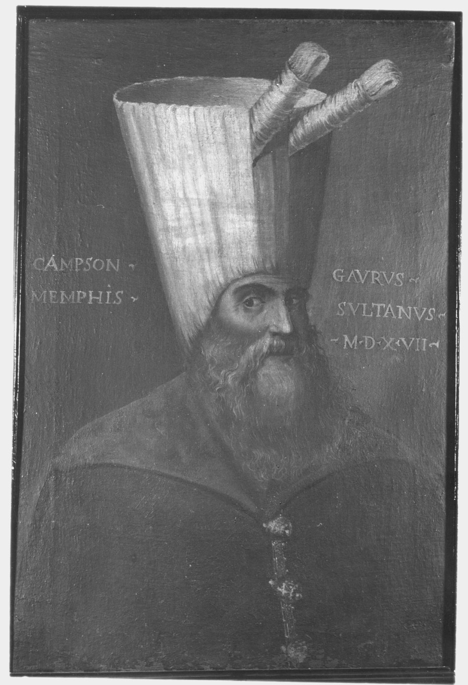 ritratto di Capsone Gauro (dipinto) - ambito italiano (prima metà sec. XVI)
