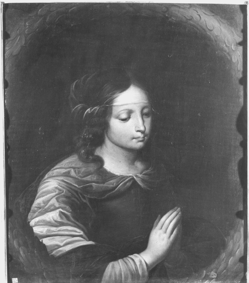 Madonna orante (dipinto) - ambito lombardo (sec. XIX)