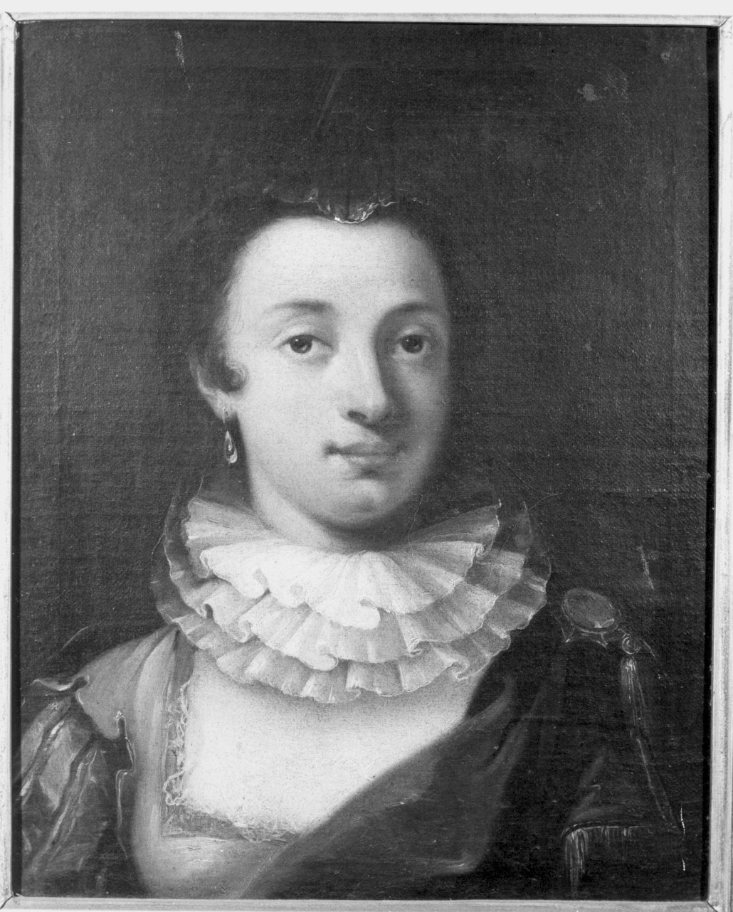 ritratto di donna (dipinto) - ambito lombardo (sec. XVIII)