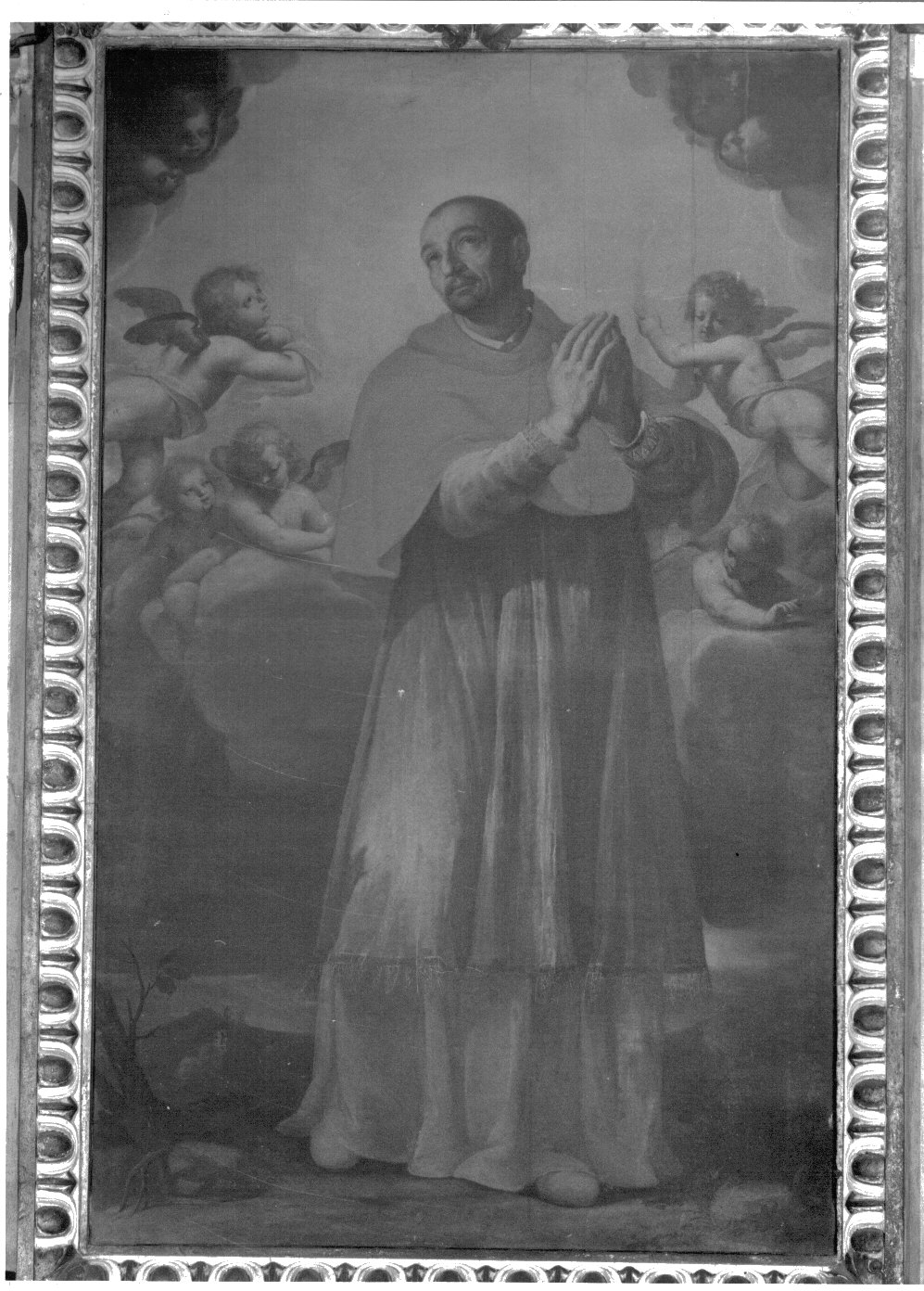 San Carlo Borromeo (dipinto, opera isolata) di Ghianda Giovanni Paolo (sec. XVII)