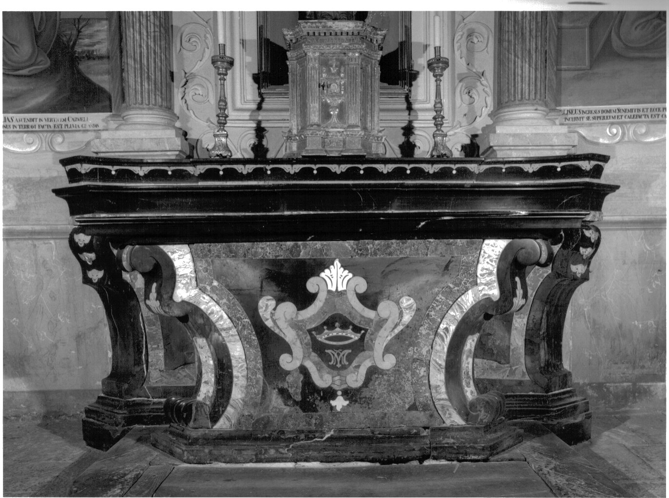 altare, opera isolata - ambito lombardo (seconda metà sec. XVII)