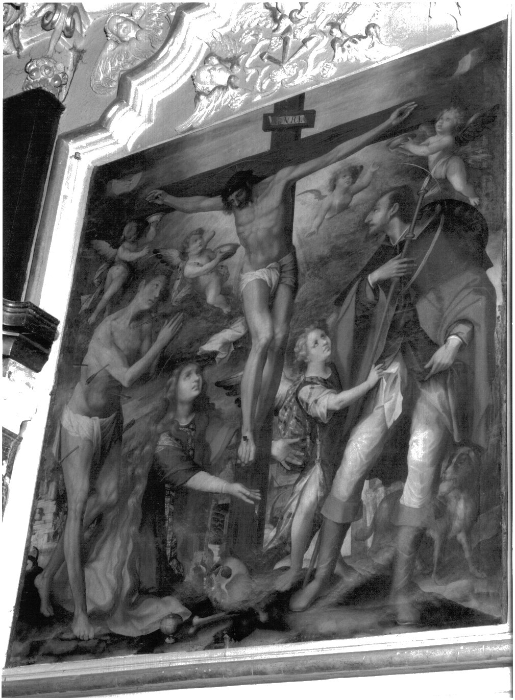 San Sebastiano curato da Irene (dipinto, opera isolata) - ambito lombardo (seconda metà sec. XVIII)