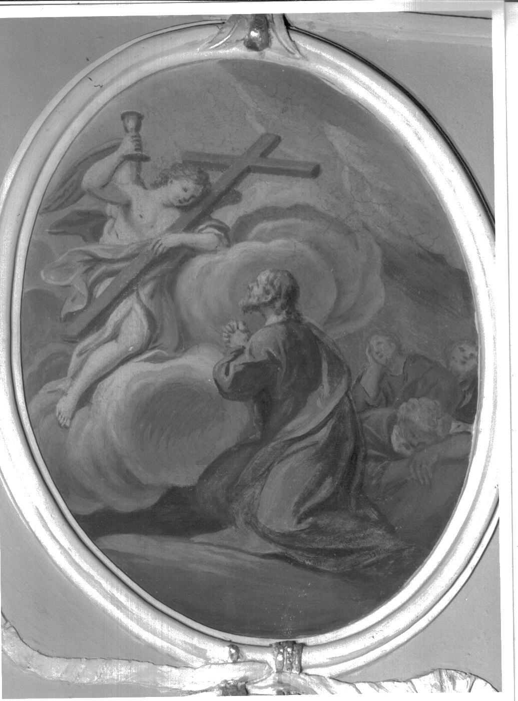 storie della passione di Cristo (dipinto murale, ciclo) di Pozzo Giovan Battista (bottega) - ambito lombardo (fine/inizio secc. XVII/ XVIII)