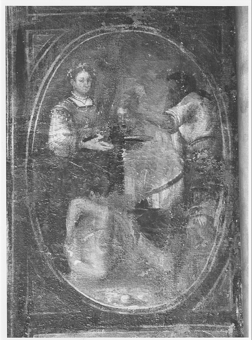 episodio della vita di San Giovanni Battista (dipinto) - ambito lombardo (fine sec. XVI)